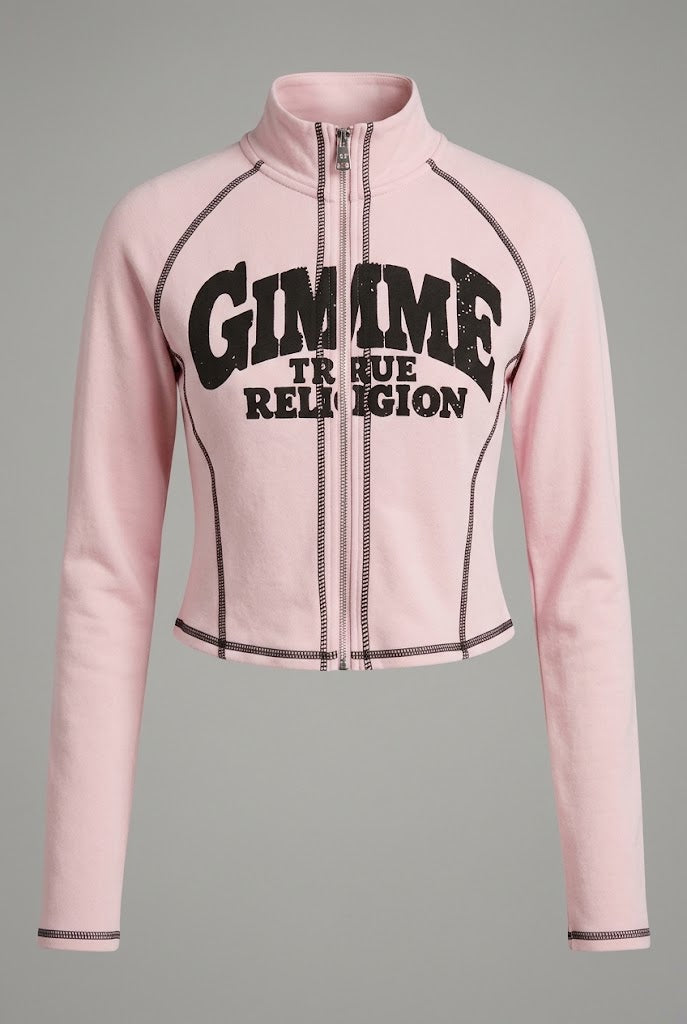 True Religion Pink Track Jacket