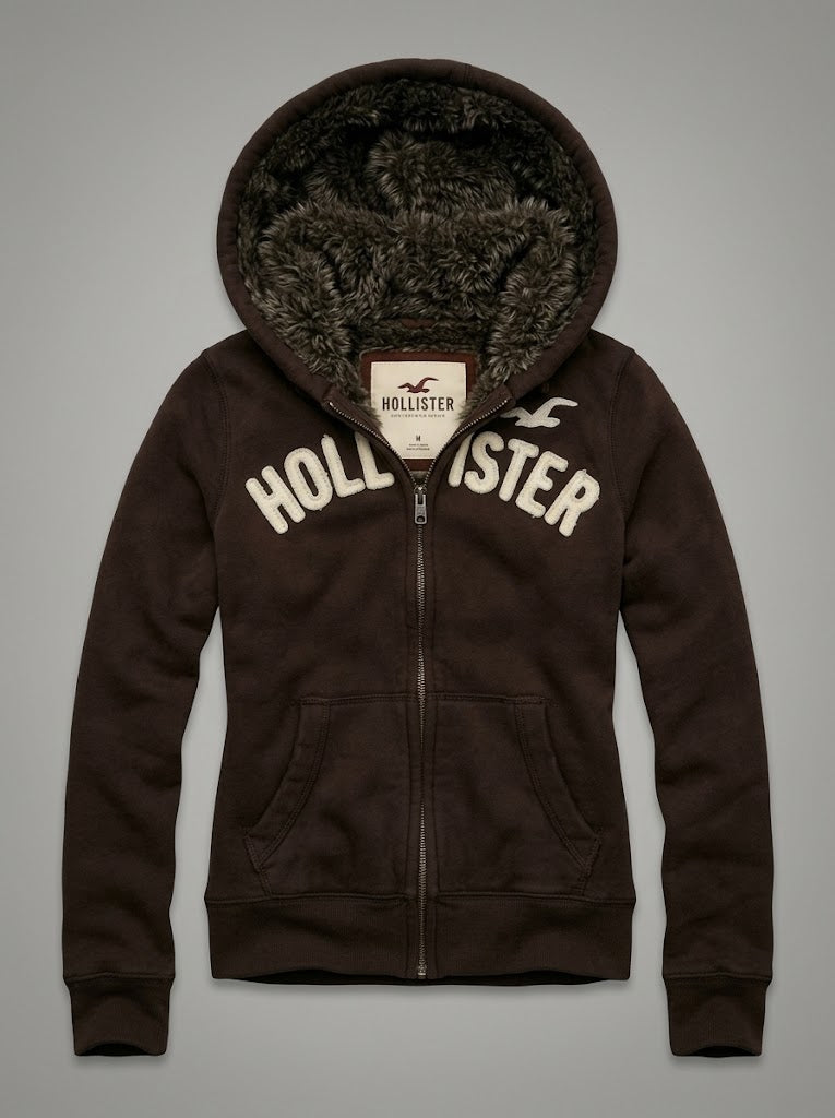 Faux-Fur Sherpa Hoodie