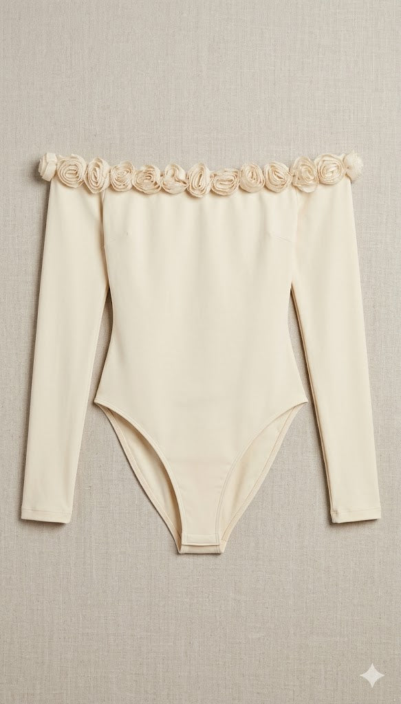 Serene Petal Bodysuit
