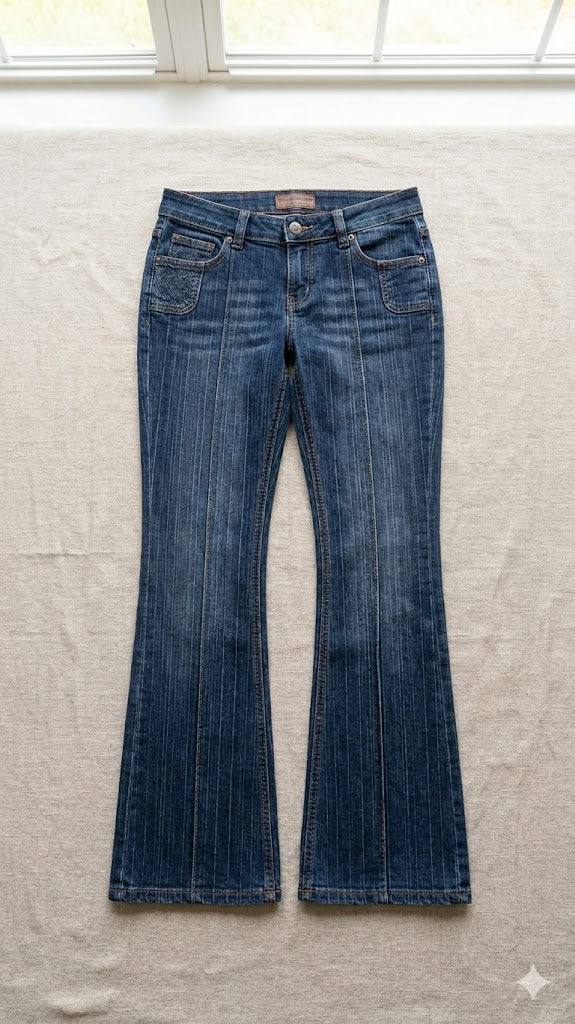 Rodeo Pintuck Textured Flares