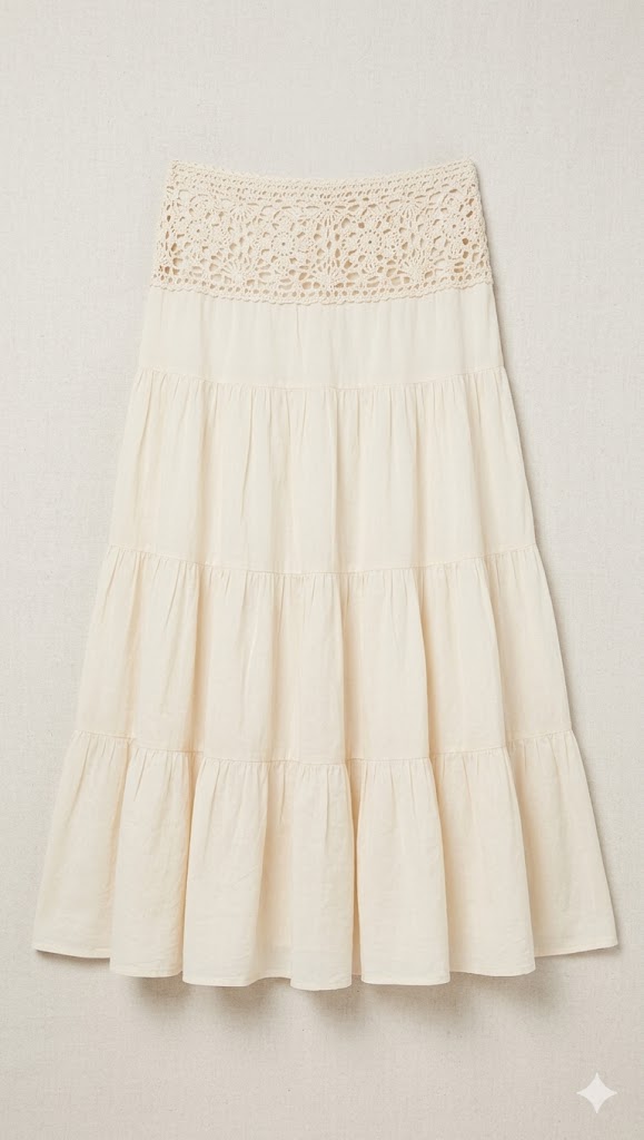 Artisan Tiered Skirt