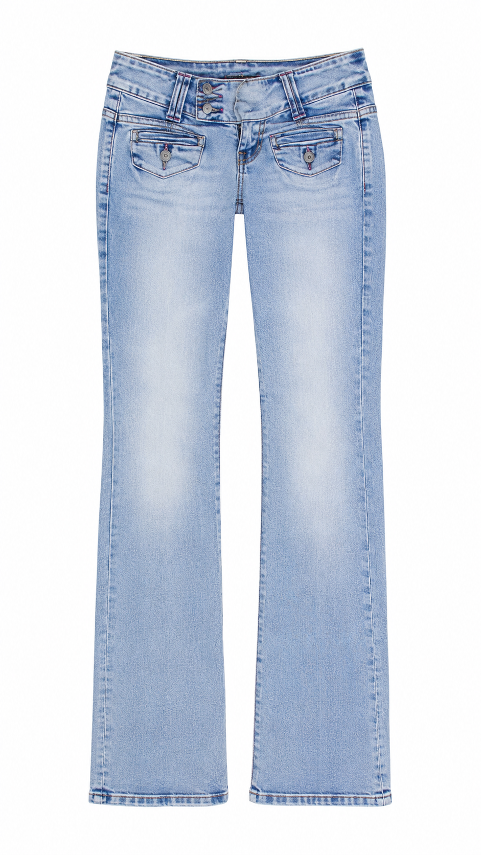 Nostalgia Core Flap-Pocket Jeans