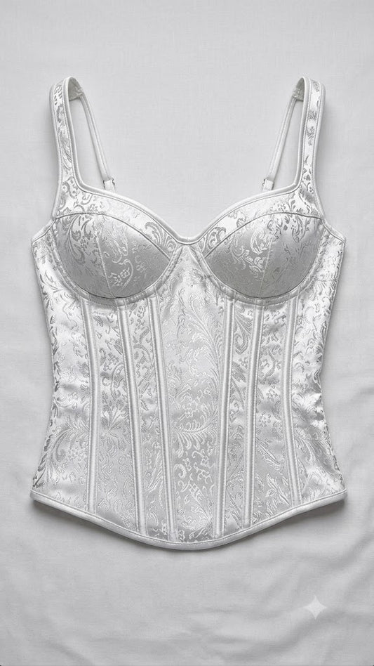 Alabaster Vine Corset