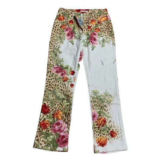 Panthera Botanical Mid-Rise Trousers