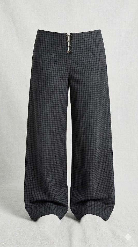 Aria Gingham Trousers
