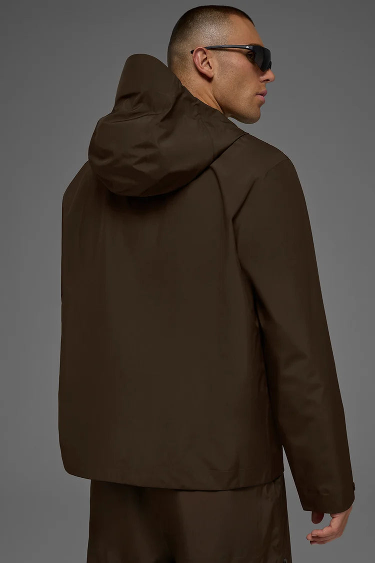 Technical Zip-Up Windbreaker Suit