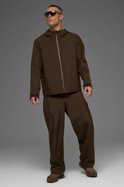 Technical Zip-Up Windbreaker Suit