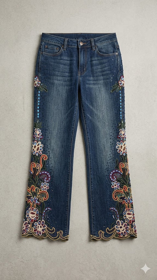 Solstice Embroidered Flare