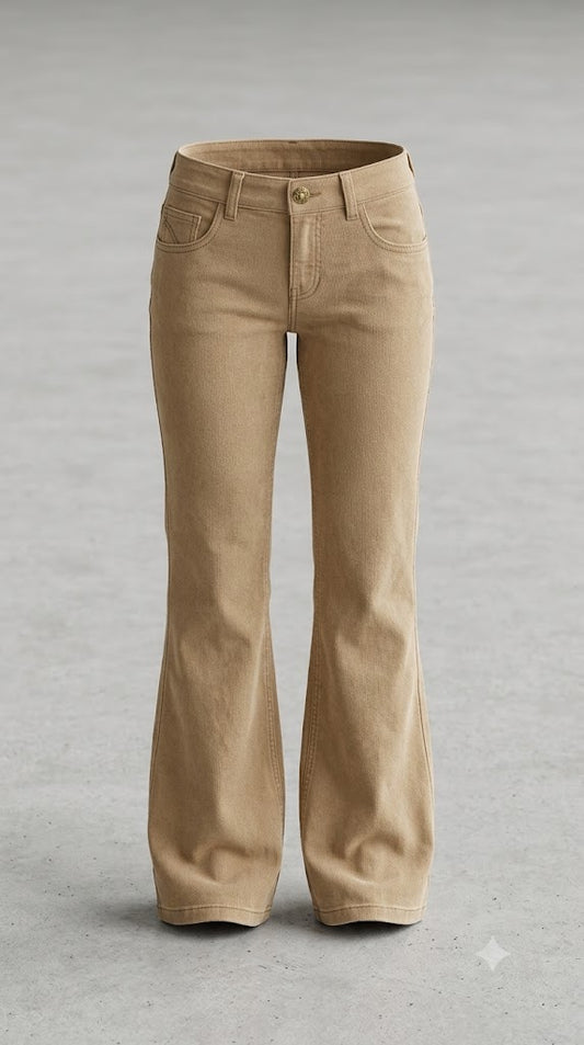 Equinox Tan Structured Bell-Bottom