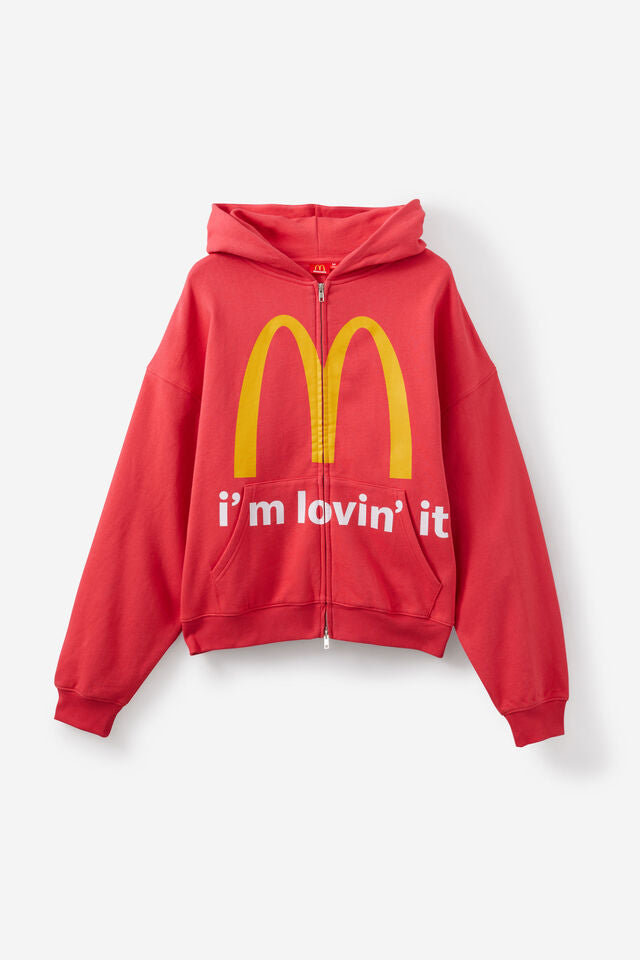 McDonald's Golden Arches Retro Zip-Up Hoodie
