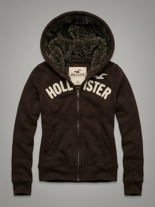 Faux-Fur Sherpa Hoodie