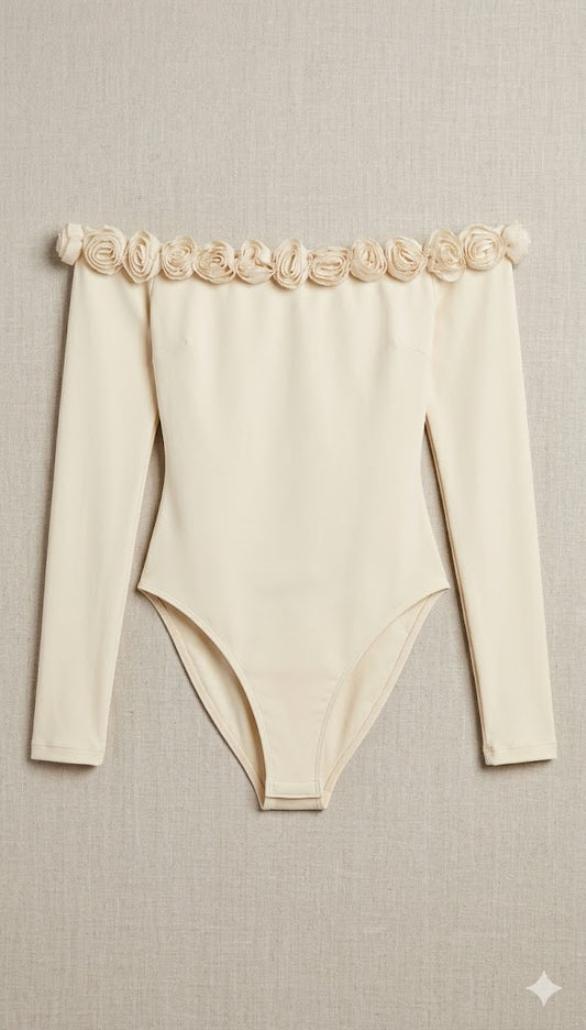 Serene Petal Bodysuit