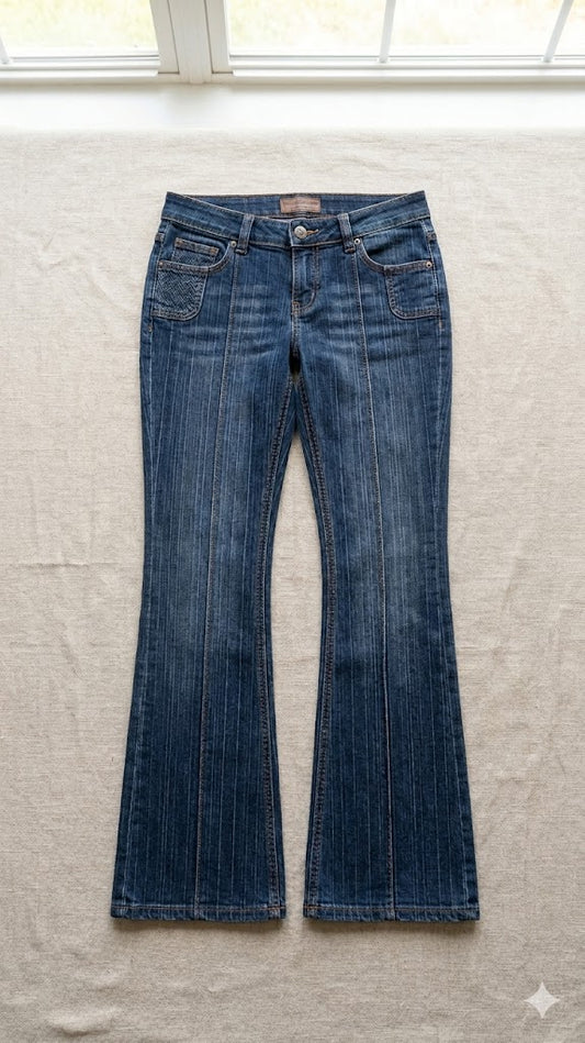 Rodeo Pintuck Textured Flares