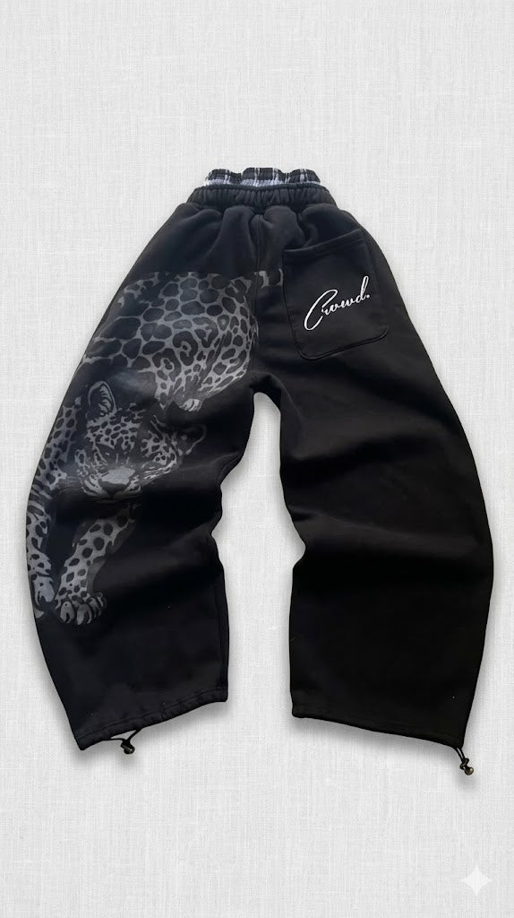 Leopard Graphic Pants