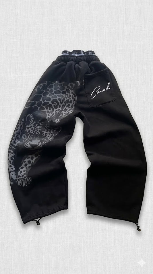 Leopard Graphic Pants