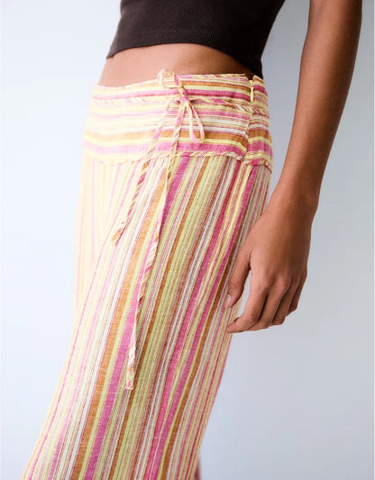 Striped Linen Trousers