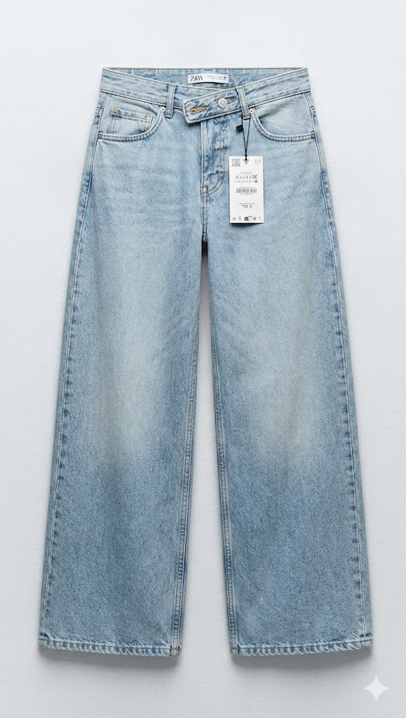 Classic Wide-Leg Denim