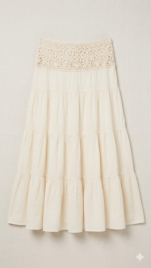 Artisan Tiered Skirt