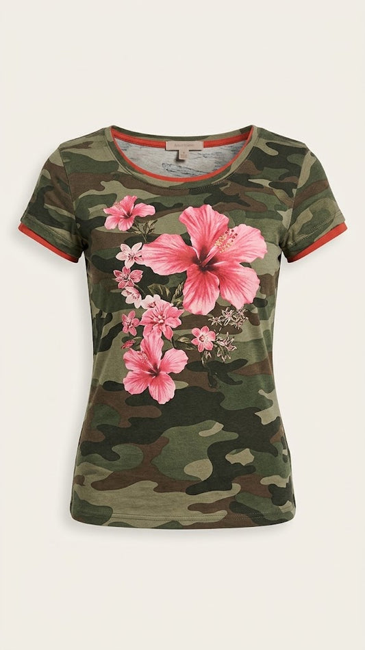 Camo Floral T-Shirt