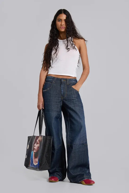 Union Jack Baggy Jeans