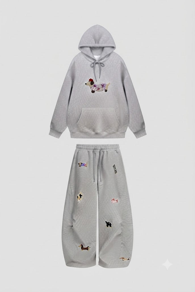 The Dachshund Derby Fleece Set