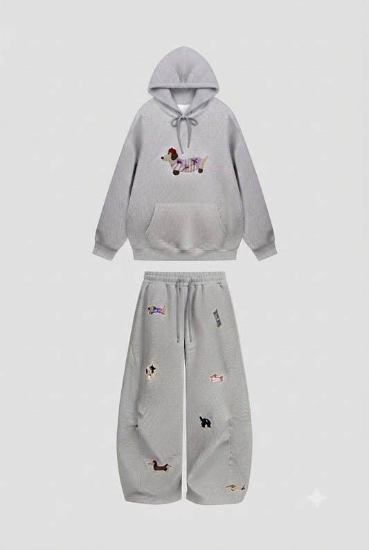 The Dachshund Derby Fleece Set