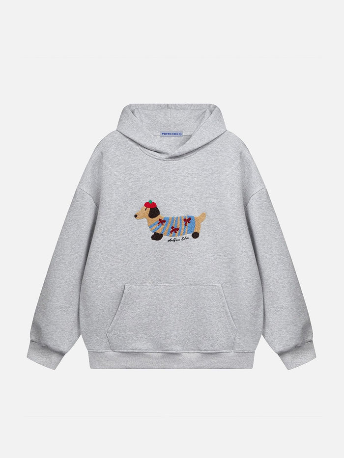 Playful Dachshund Hoodie