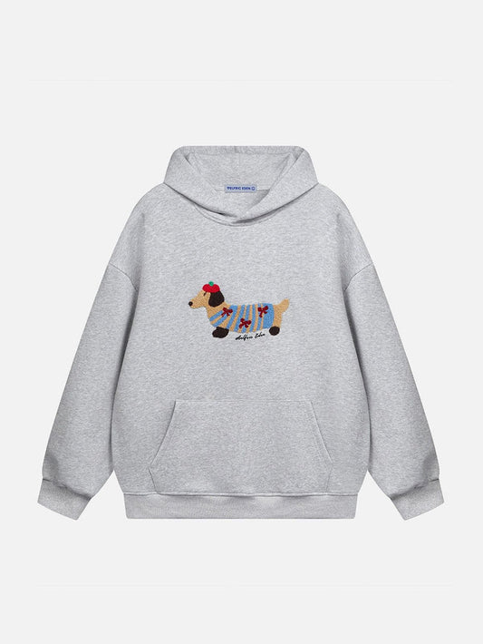 Playful Dachshund Hoodie