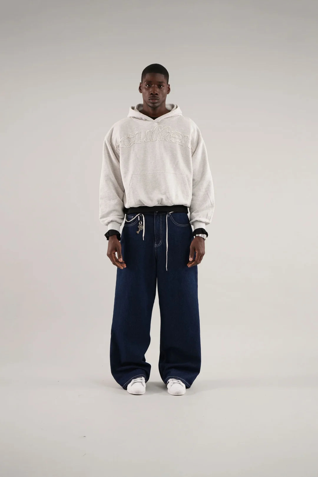 Raw Logo Hoodie