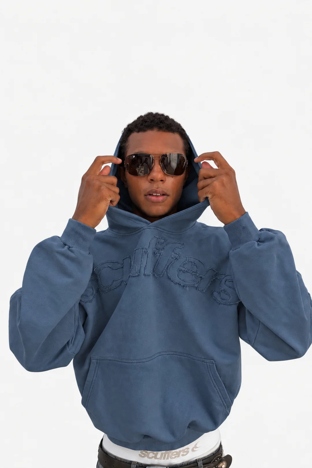 Raw Logo Hoodie